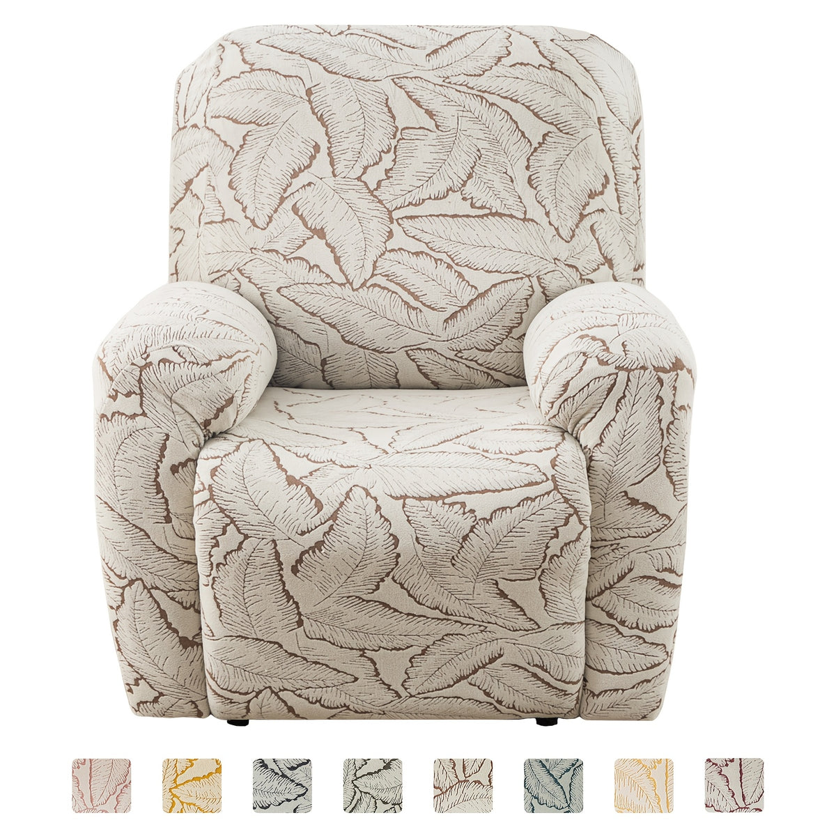 Housse de canapé épaisse en polyester pour fauteuil, mise en situation