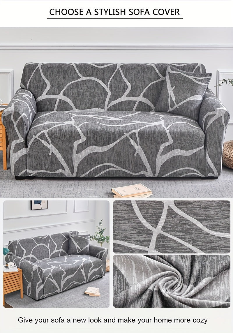 Housse de canapé légère en fibre de lait, compatible fauteuil, canapé deux places, canapé trois places