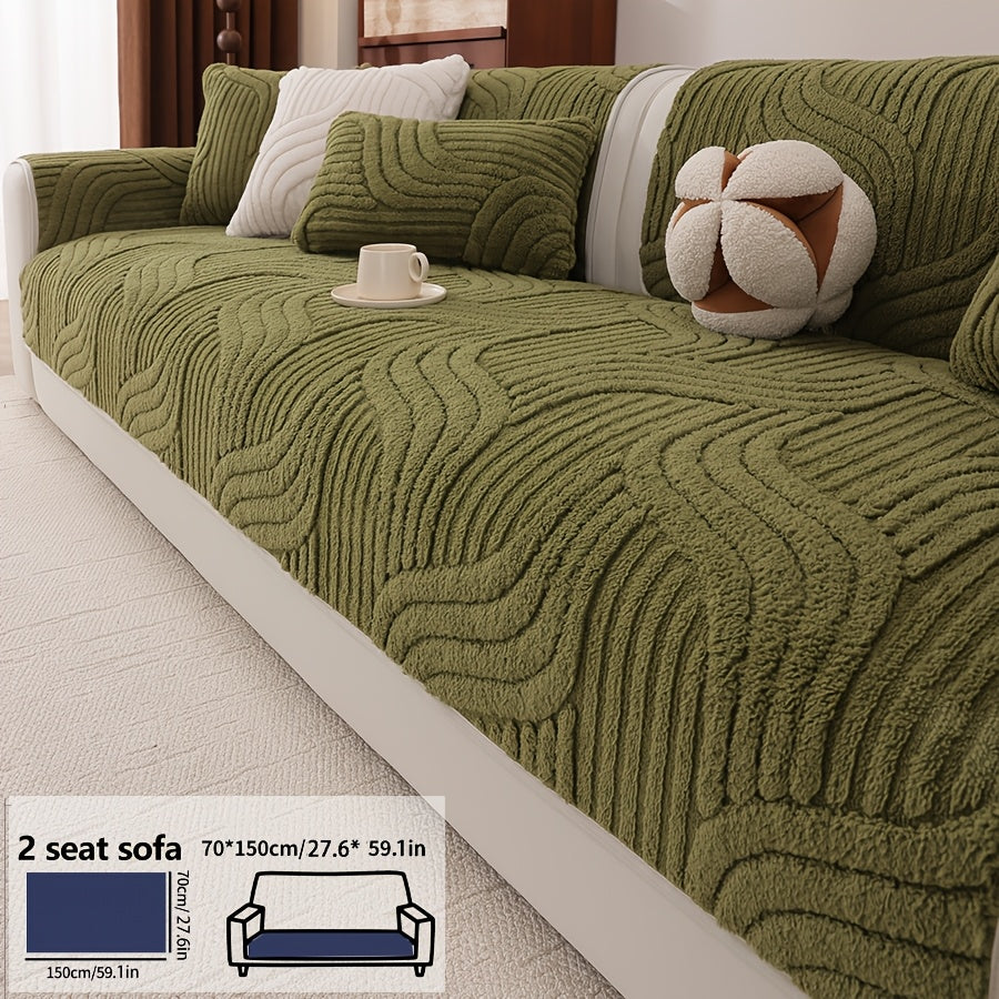 Housse de coussin épaisse en velours matelassée antidérapante d'esprit bohème, détail de la finition