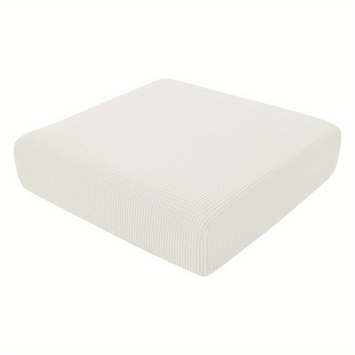 Housse de coussin extensible en polyester, mise en situation