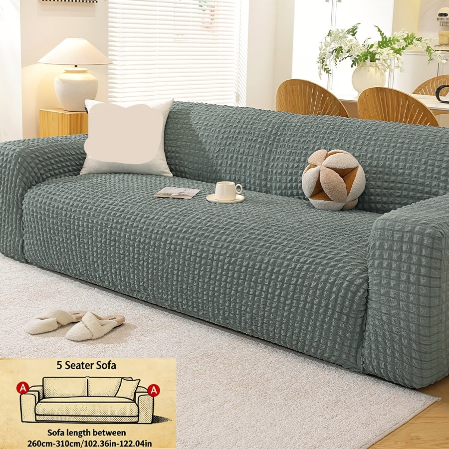 Housse de canapé épaisse extensible en polyester, autre coloris