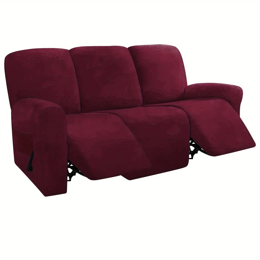 Housse de canapé épaisse extensible en velours, tissu de 200 à 250 g/m²