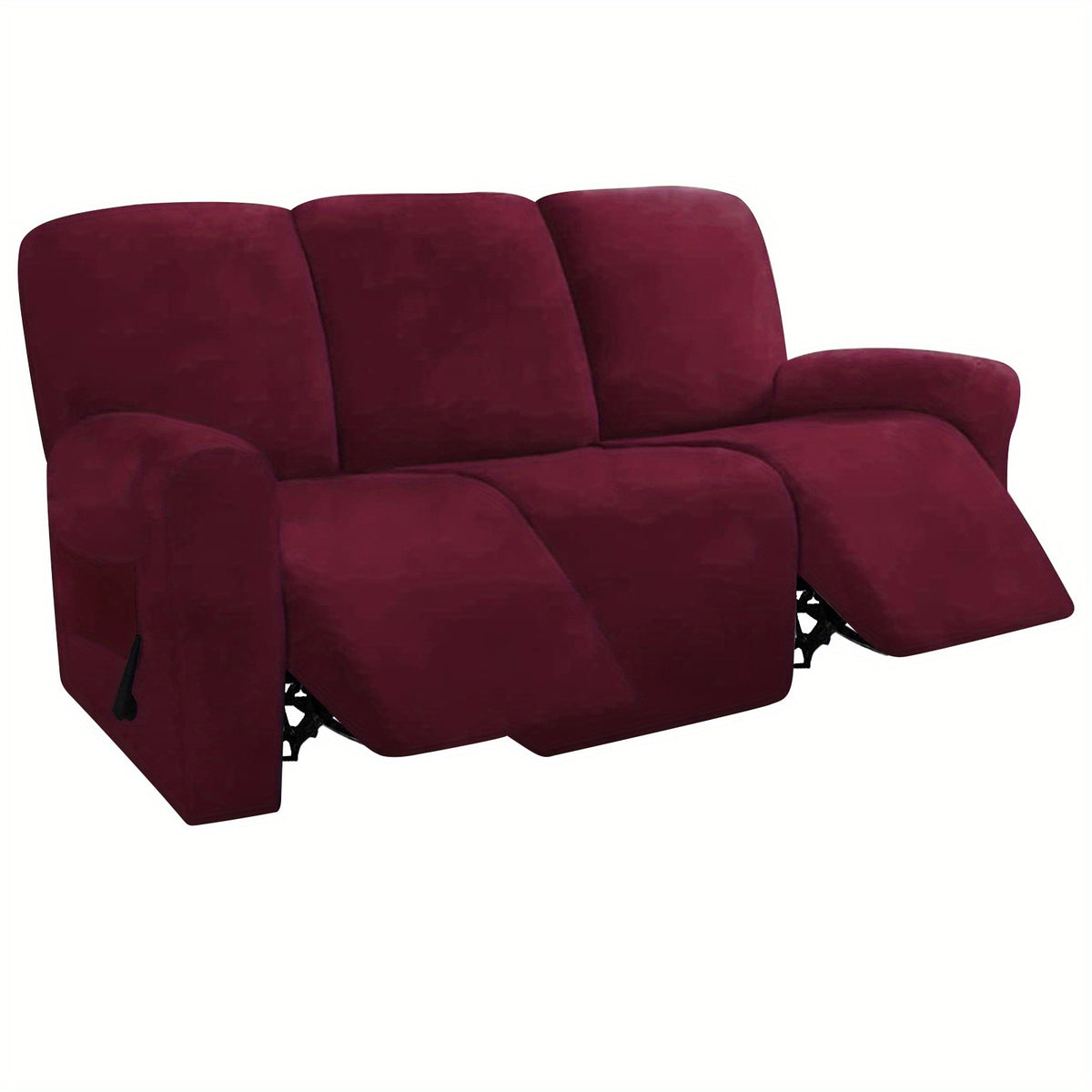 Housse de canapé épaisse extensible en velours, tissu de 200 à 250 g/m² Image