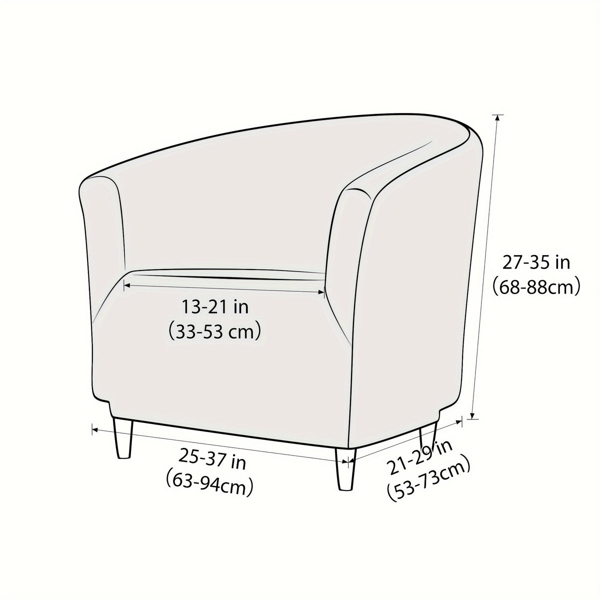Housse de canapé extensible en polaire jacquard antidérapante pour fauteuil, visuel produit