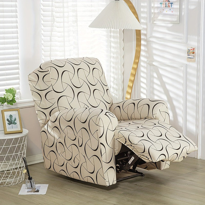 Housse de canapé extensible en fibre de lait matelassée antidérapante, compatible fauteuil