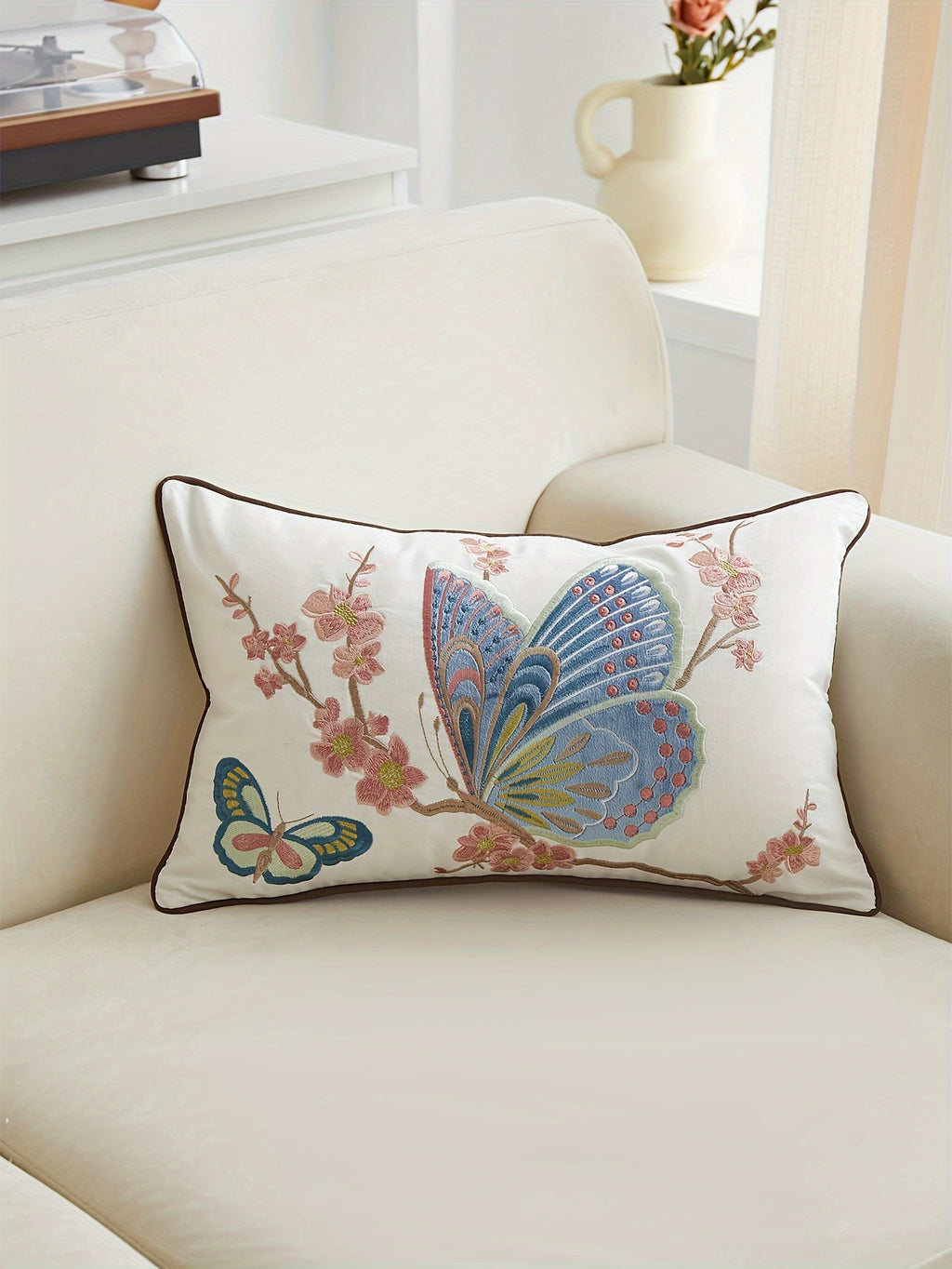 Housse de coussin d'esprit campagne, vue d'ensemble
