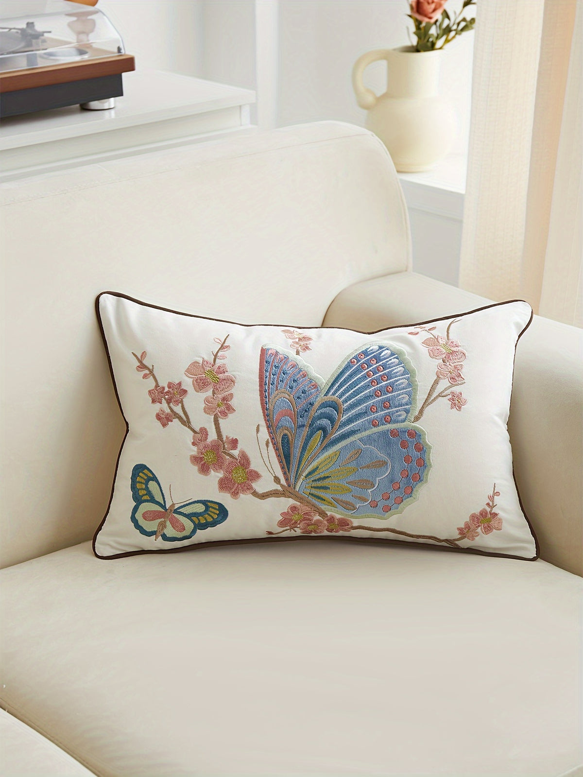 Housse de coussin d'esprit campagne, vue d'ensemble