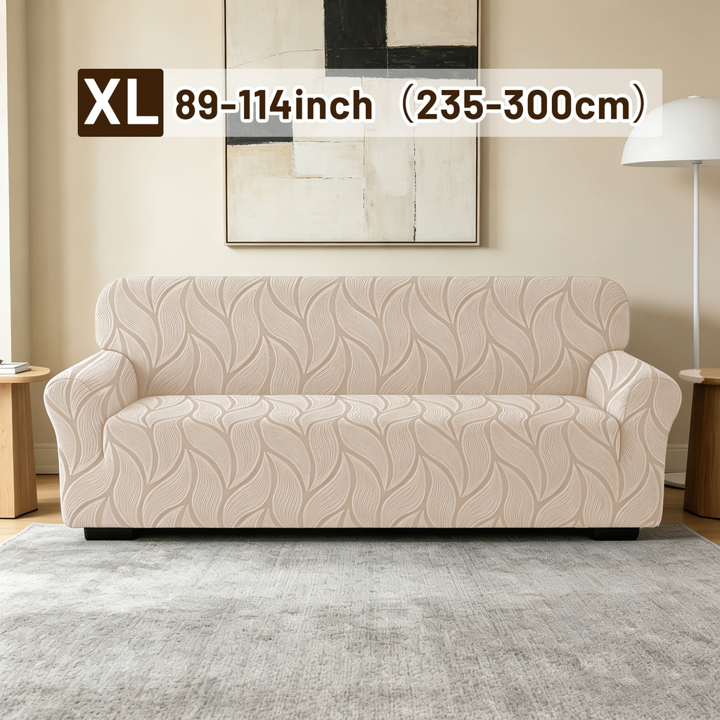 Housse de canapé extensible en polaire jacquard, visuel produit