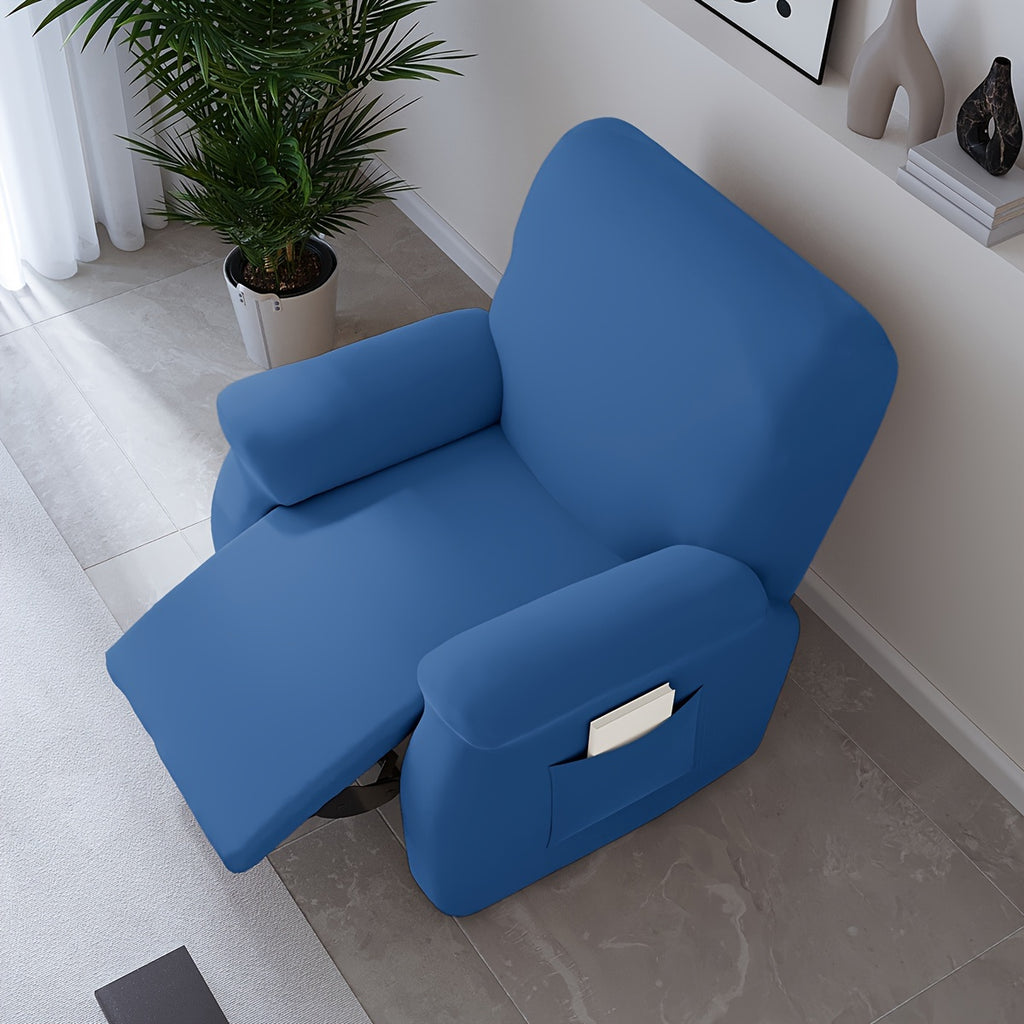 Housse de canapé extensible en fibre de lait, mise en situation