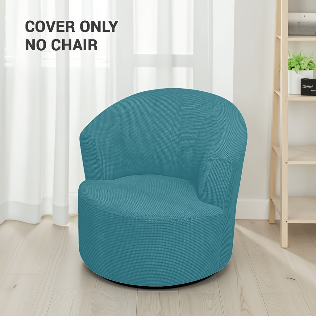Housse de fauteuil extensible en velours côtelé jacquard pour fauteuil, gros plan sur le tissu