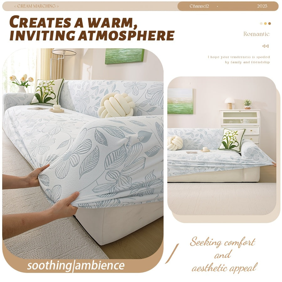 Housse de canapé extensible en polyester, visuel produit