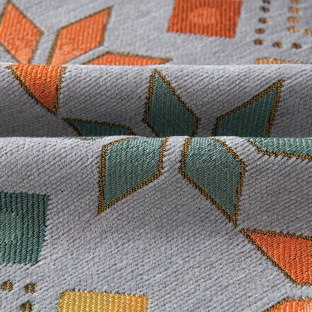 Housse de canapé en chenille, 5 coloris, détail de la finition