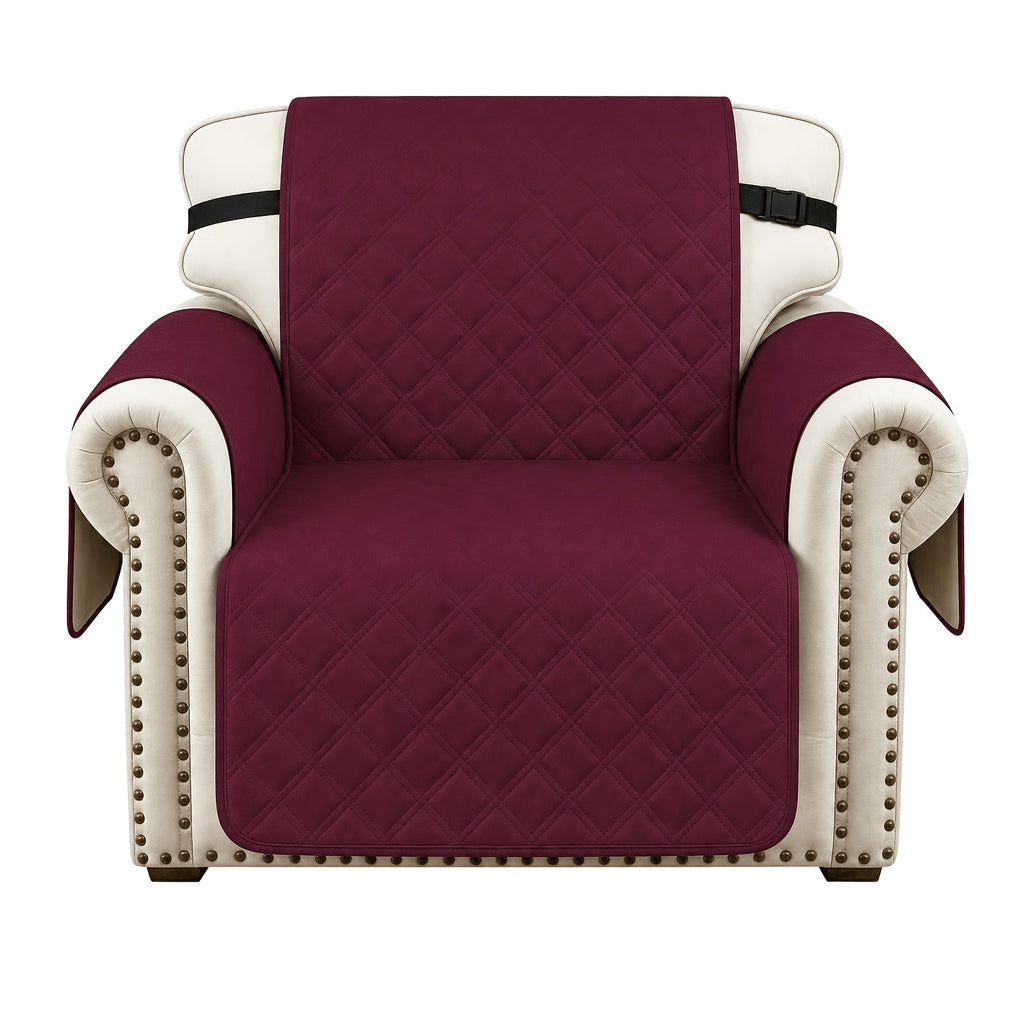Housse de fauteuil en coton, vue d'ensemble