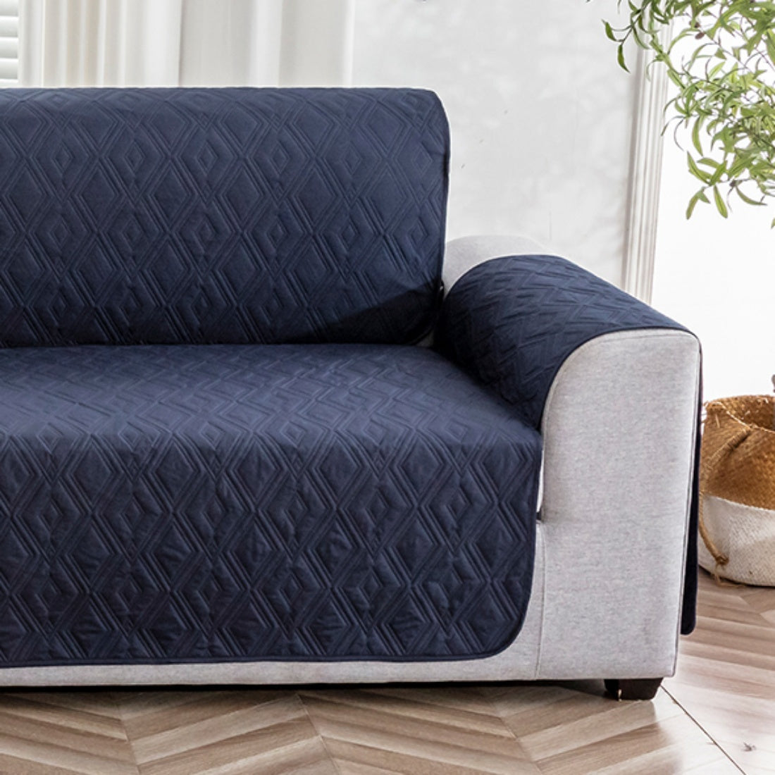 Housse de coussin épaisse en polyester antidérapante, tissu de 250 à 300 g/m²