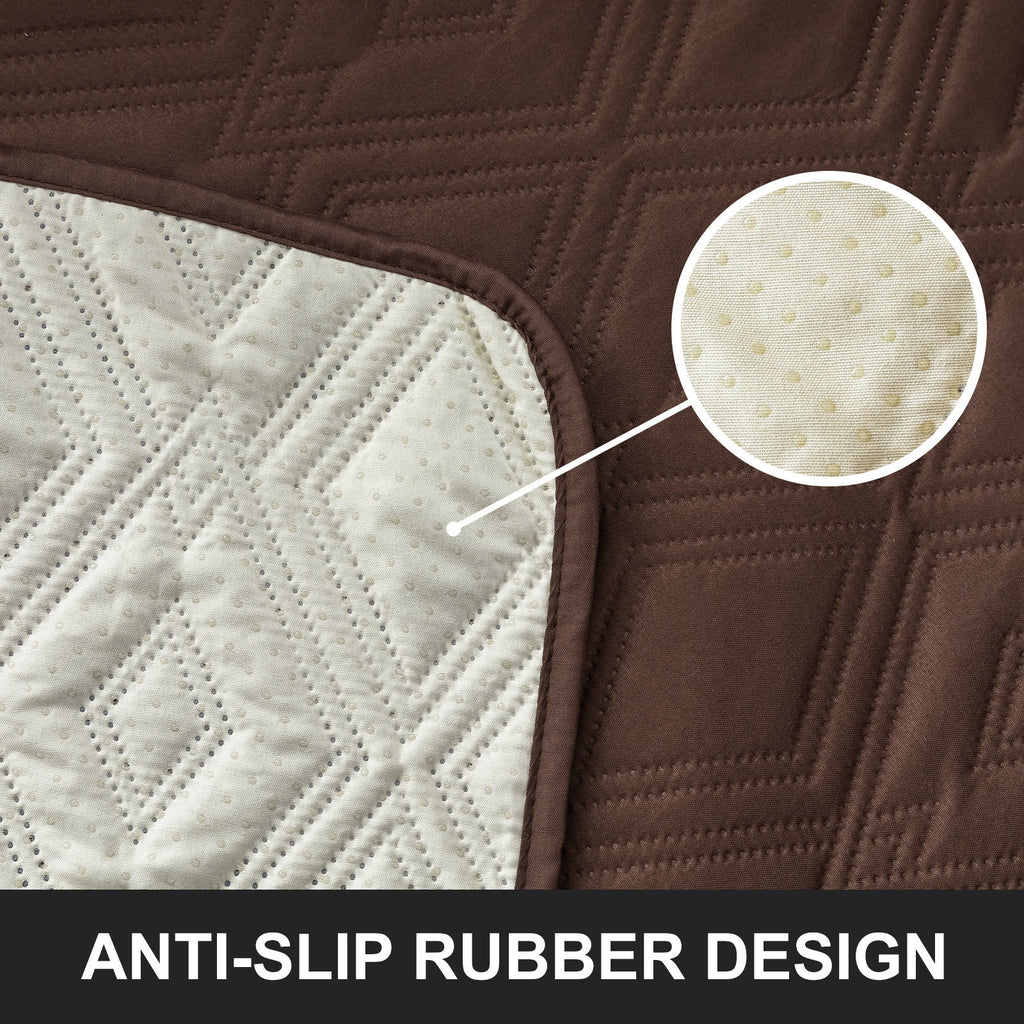 Housse de coussin épaisse en polyester antidérapante, mise en situation
