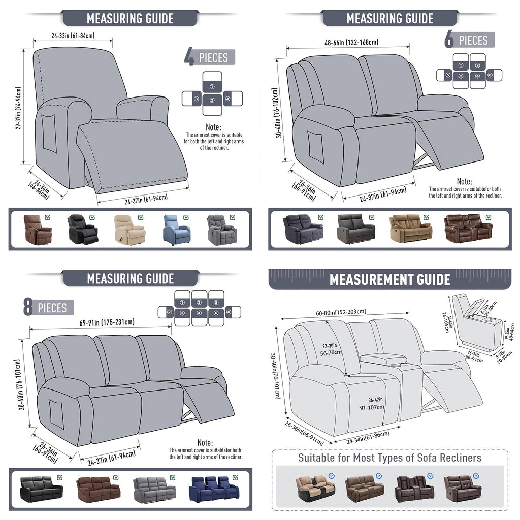 Housse de canapé extensible en polaire jacquard antidérapante à housses, autre coloris