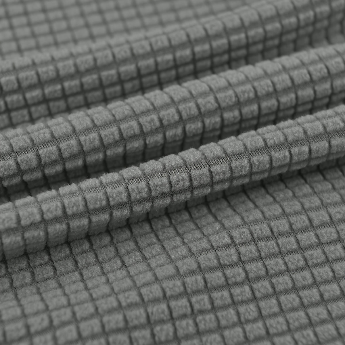 Housse de fauteuil extensible en velours côtelé jacquard pour fauteuil, vue d'ensemble