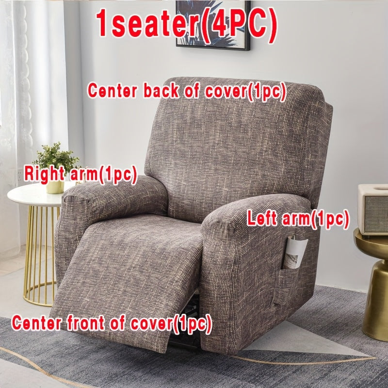 Housse de canapé en fibre de lait à housses séparées, tissu de 140 à 160 g/m²