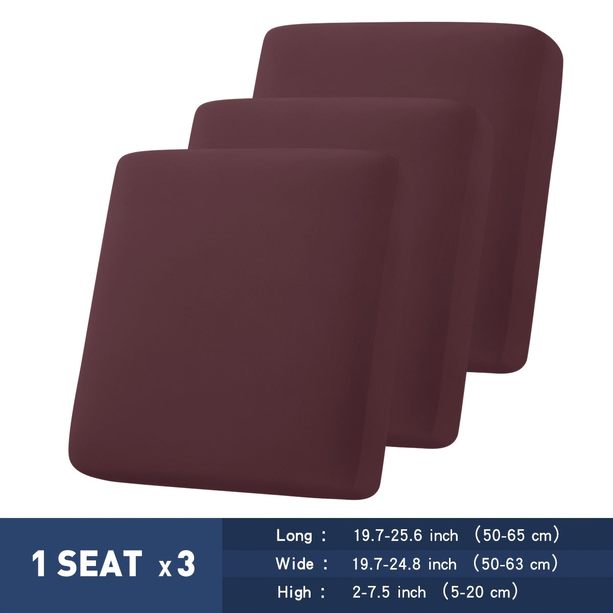 Housse de coussin légère extensible en fibre de lait, détail de la finition