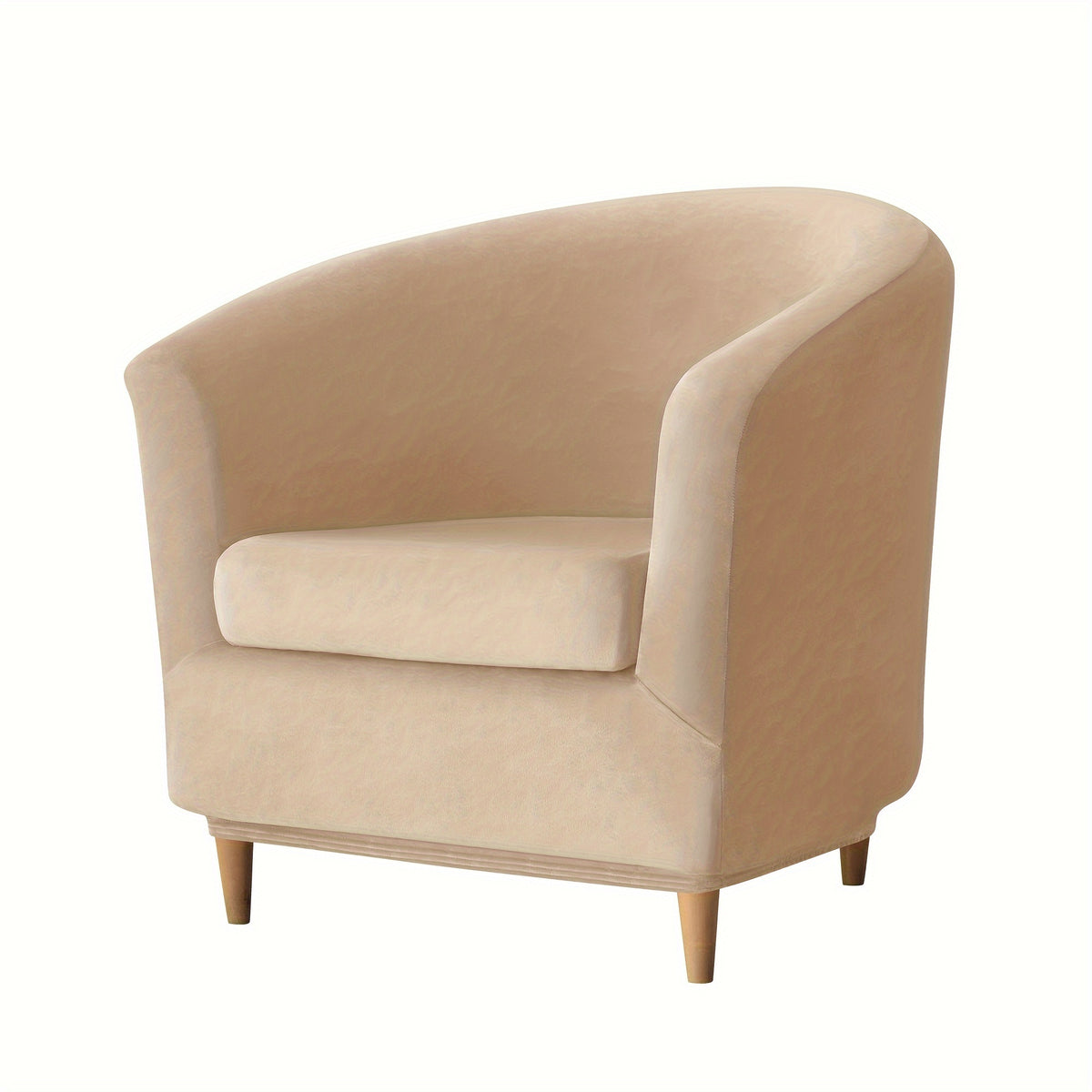 Housse de canapé extensible en polaire en fils teints
