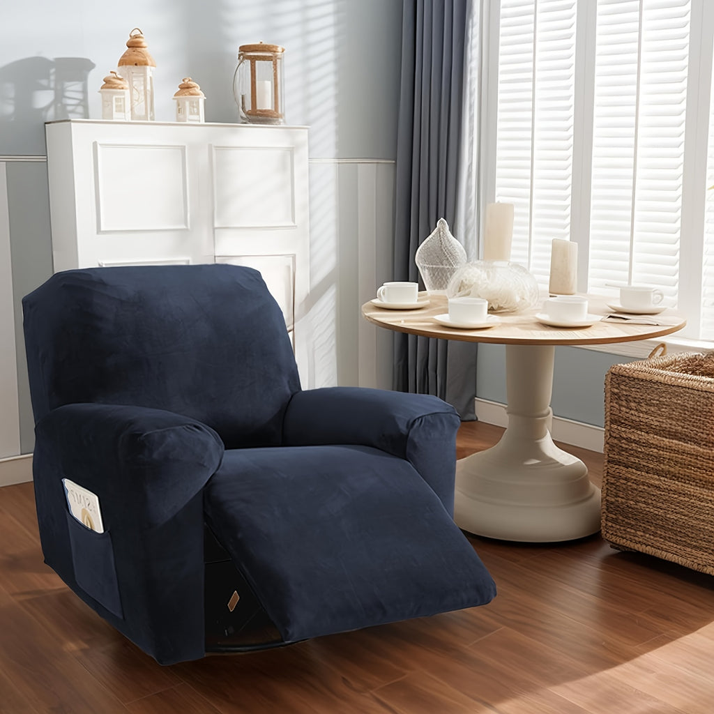 Housse de fauteuil en polaire jacquard, autre coloris