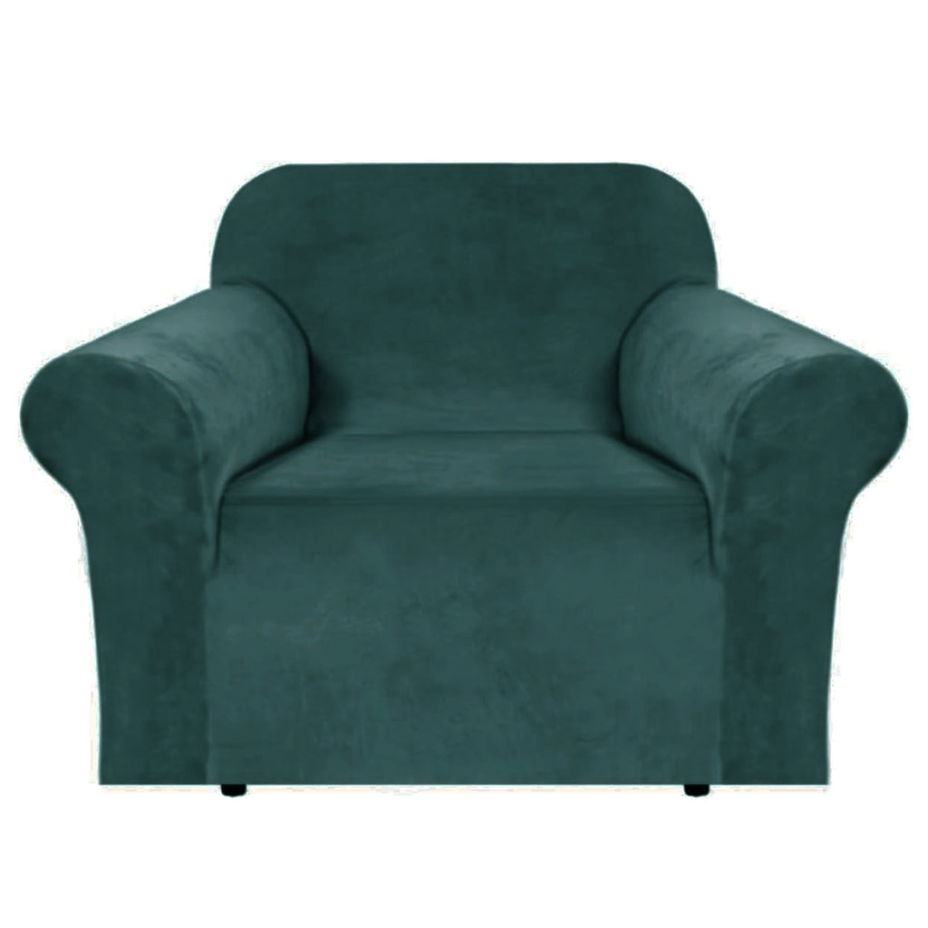 Housse de canapé épaisse extensible en velours pour fauteuil, tissu de 200 à 250 g/m²