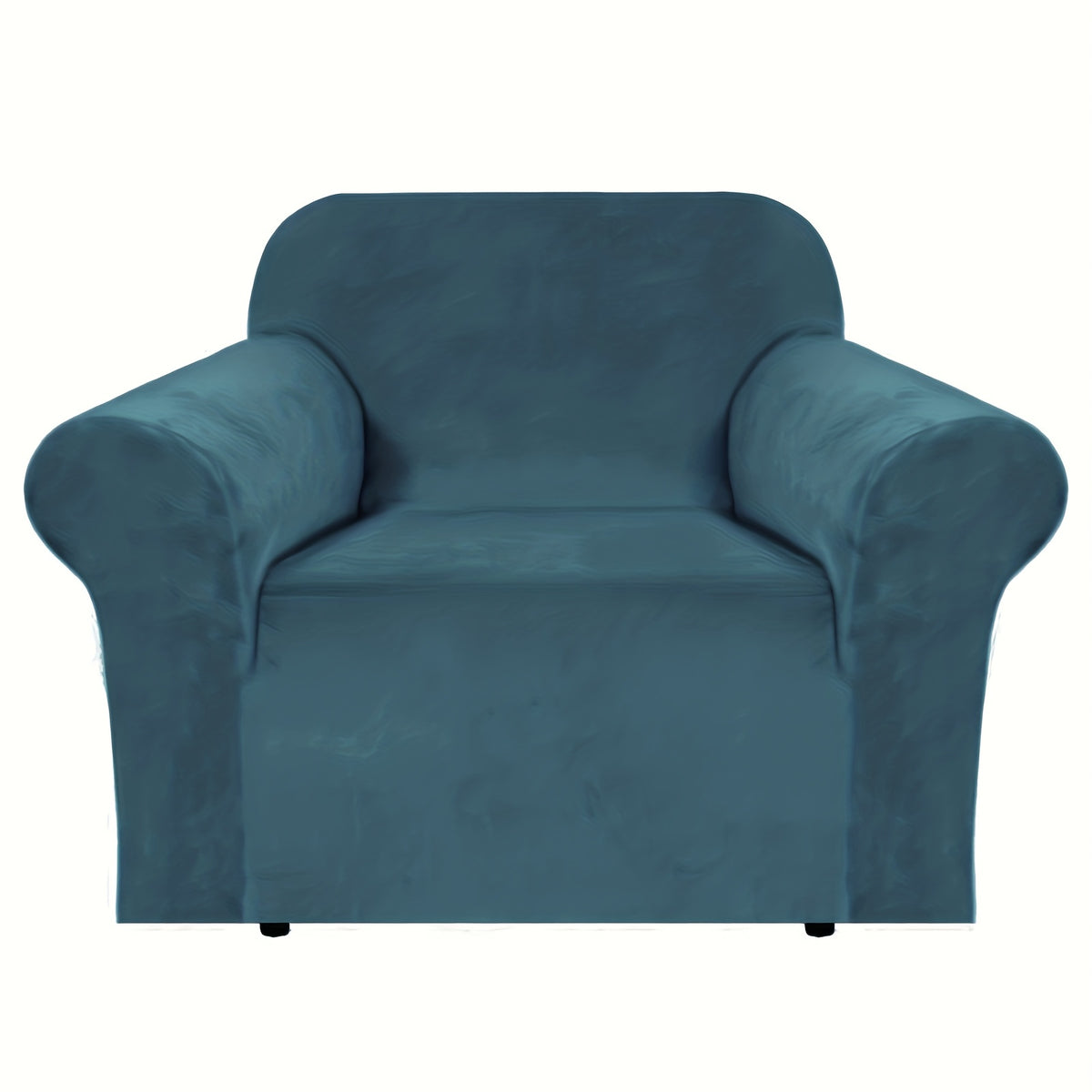 Housse de canapé épaisse extensible en velours pour fauteuil, autre coloris