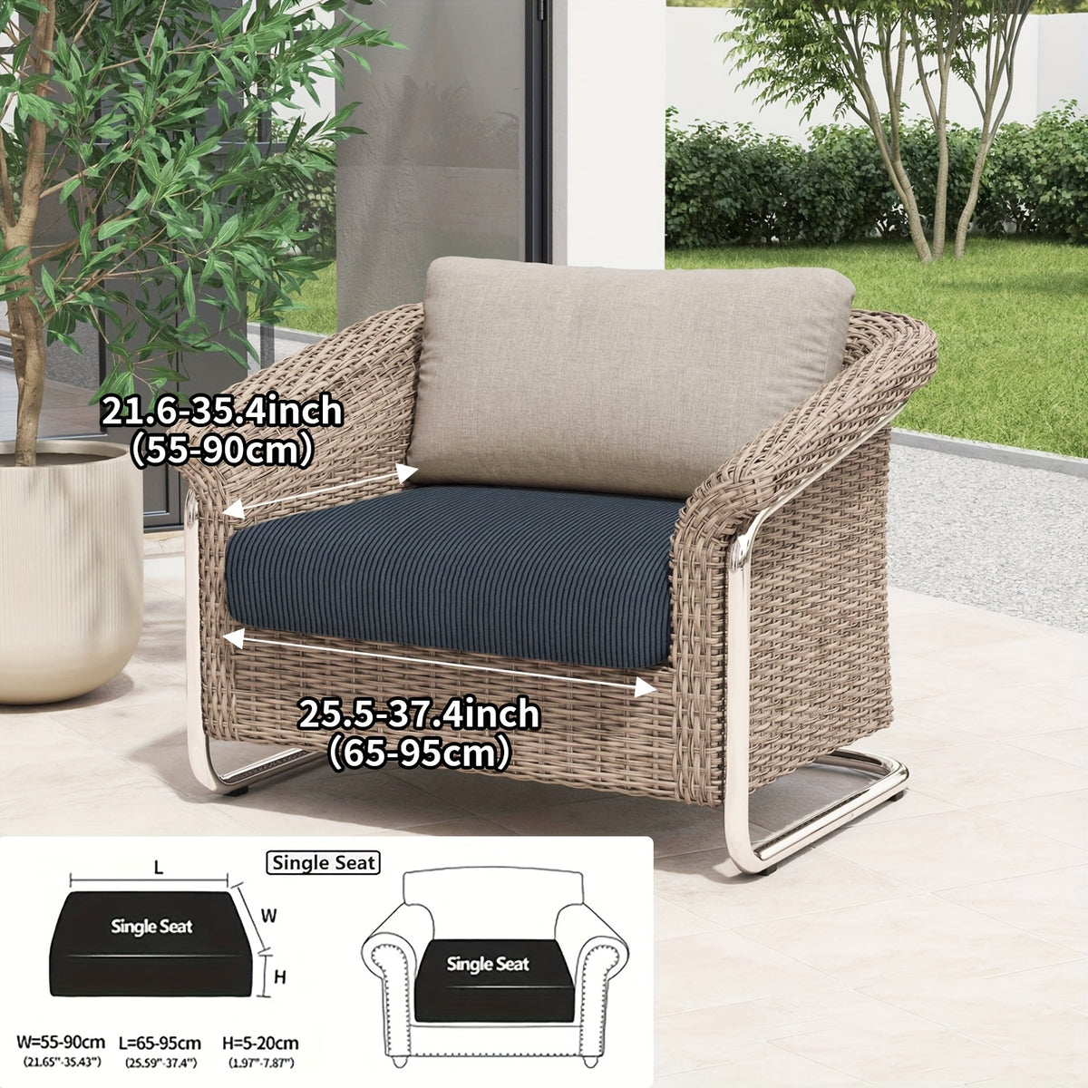 Housse de canapé extensible en polaire