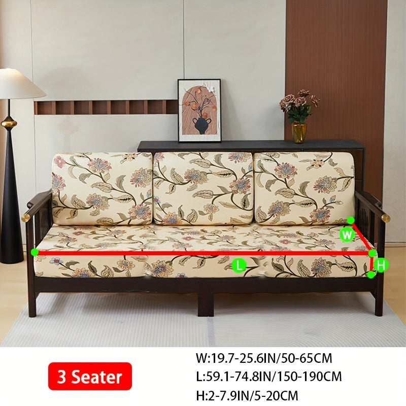 Housse de canapé extensible en fibre de lait antidérapante, tissu de 120 à 140 g/m²