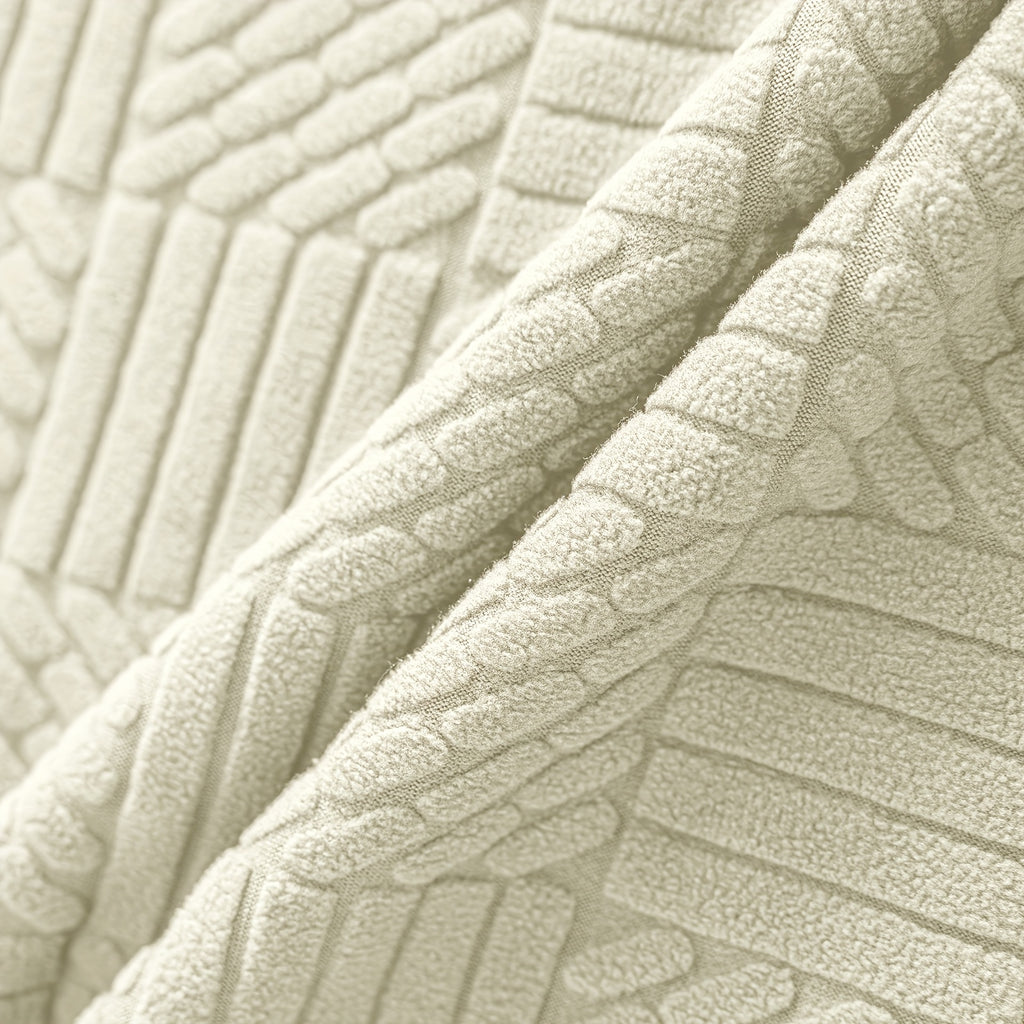 Housse de canapé en jacquard à cordon de serrage, compatible fauteuil, canapé deux places, canapé trois places
