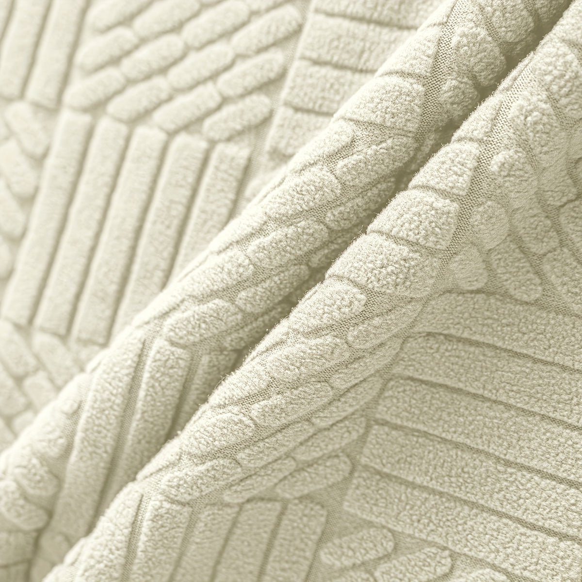 Housse de canapé en jacquard à cordon de serrage, compatible fauteuil, canapé deux places, canapé trois places Image