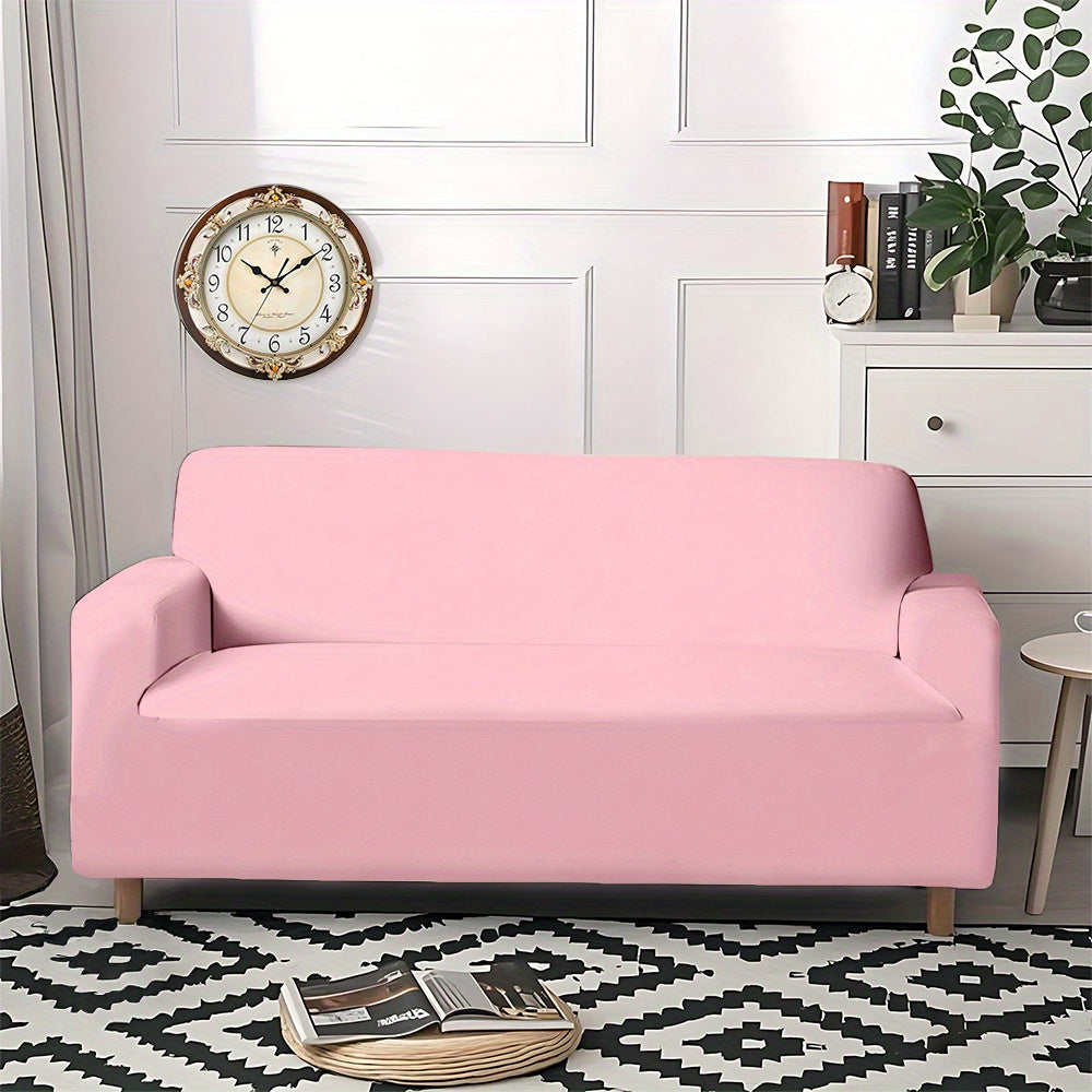 Housse de canapé en velours à motif fleuri au rendu glamour, compatible fauteuil, canapé deux places, canapé trois places