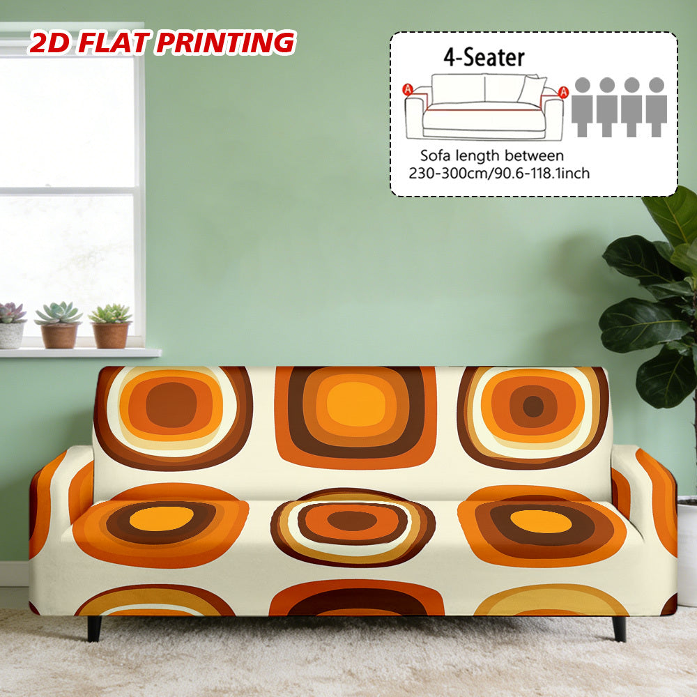 Housse de canapé en velours à carreaux, tissu de 140 à 160 g/m²