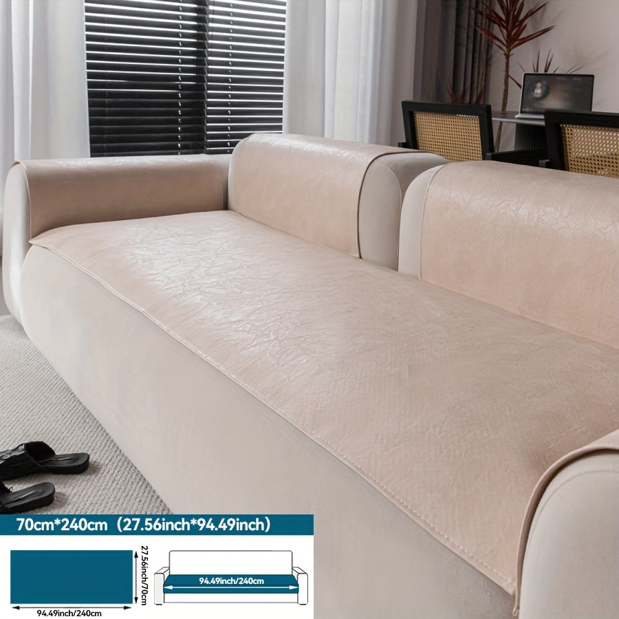 Housse de coussin en polyester antidérapante à housses séparées, autre coloris