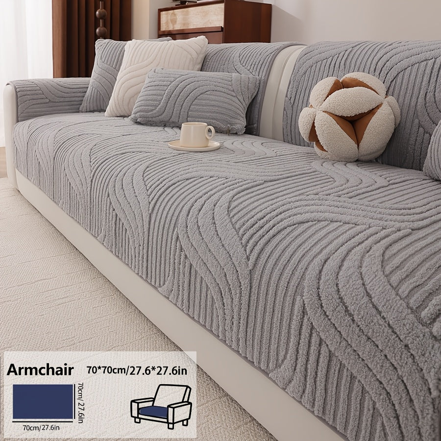 Housse de coussin épaisse en velours matelassée antidérapante d'esprit bohème, détail de la finition