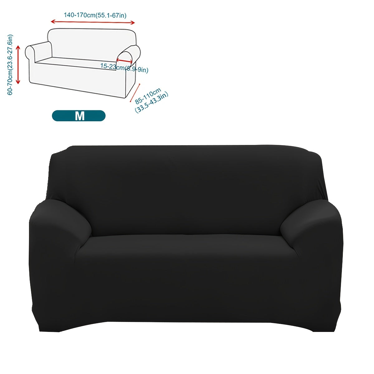 Housse de canapé en fibre de lait, compatible fauteuil, canapé deux places, canapé trois places