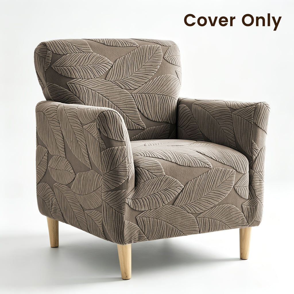 Housse de canapé extensible en polaire jacquard pour fauteuil, tissu de 160 à 180 g/m²