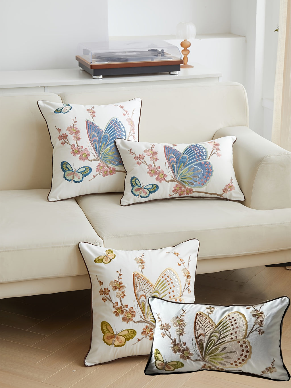 Housse de coussin d'esprit campagne
