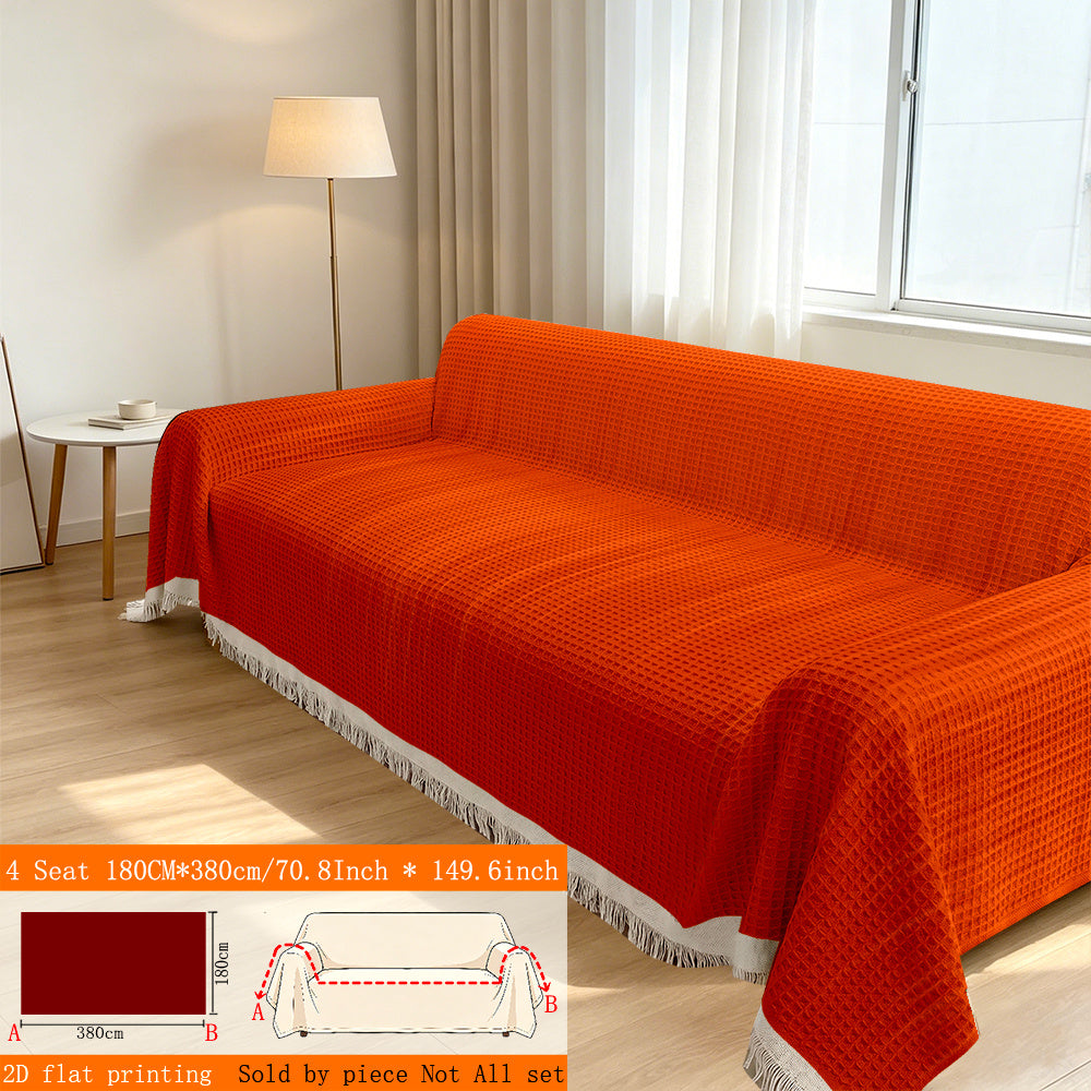 Housse de canapé épaisse en polyester imprimée à rayures, compatible fauteuil, canapé deux places, canapé trois places