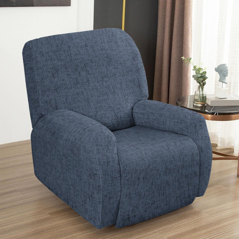 Housse de canapé légère extensible en fibre de lait imprimée antidérapante, compatible fauteuil