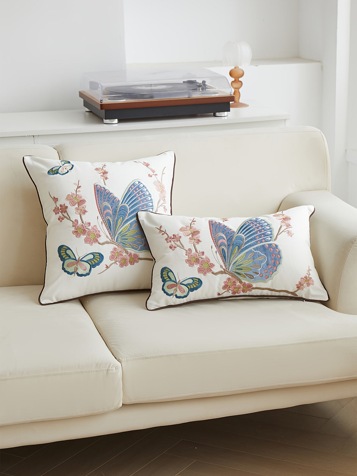 Housse de coussin d'esprit campagne, autre coloris