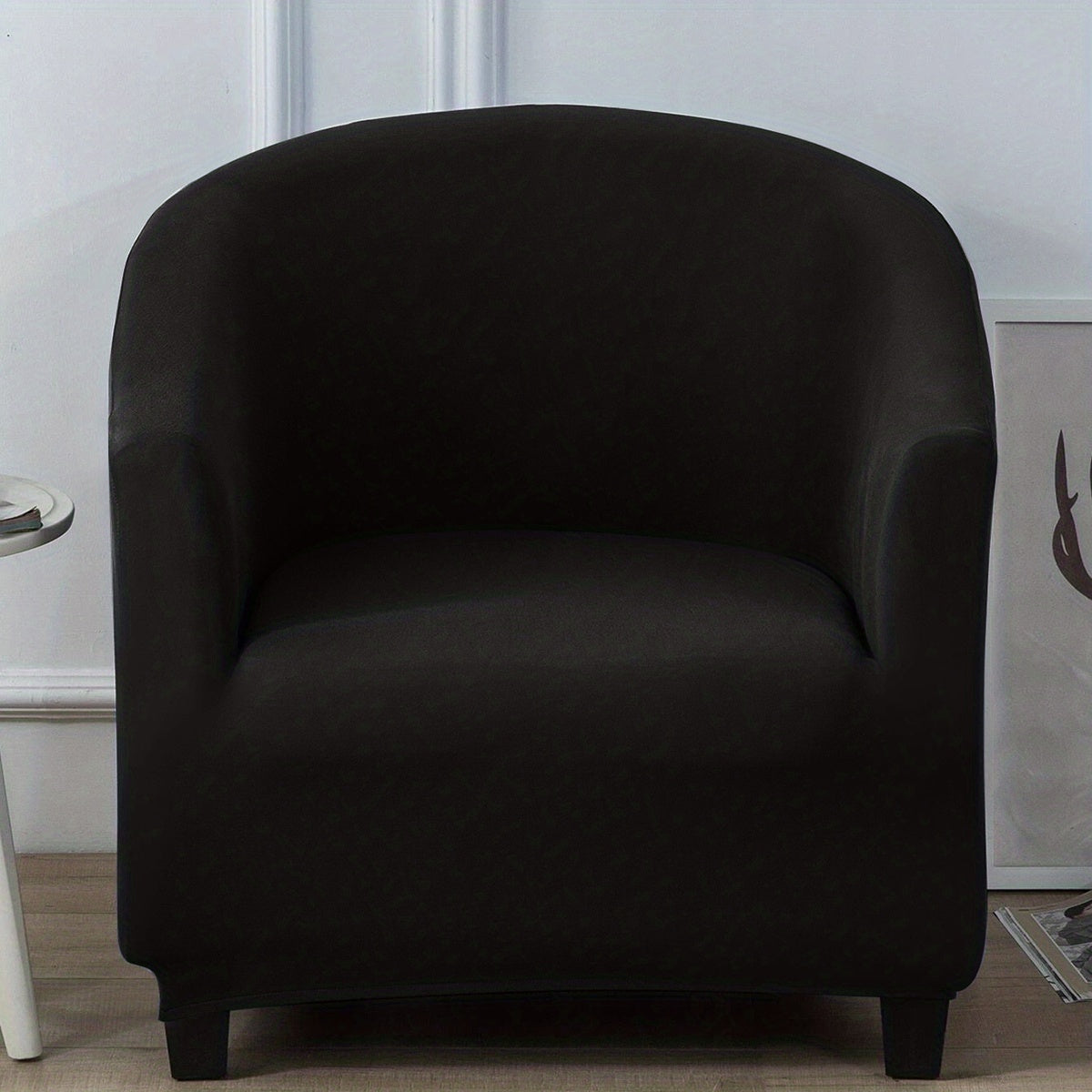 Housse de canapé extensible en fibre de lait pour fauteuil, compatible fauteuil