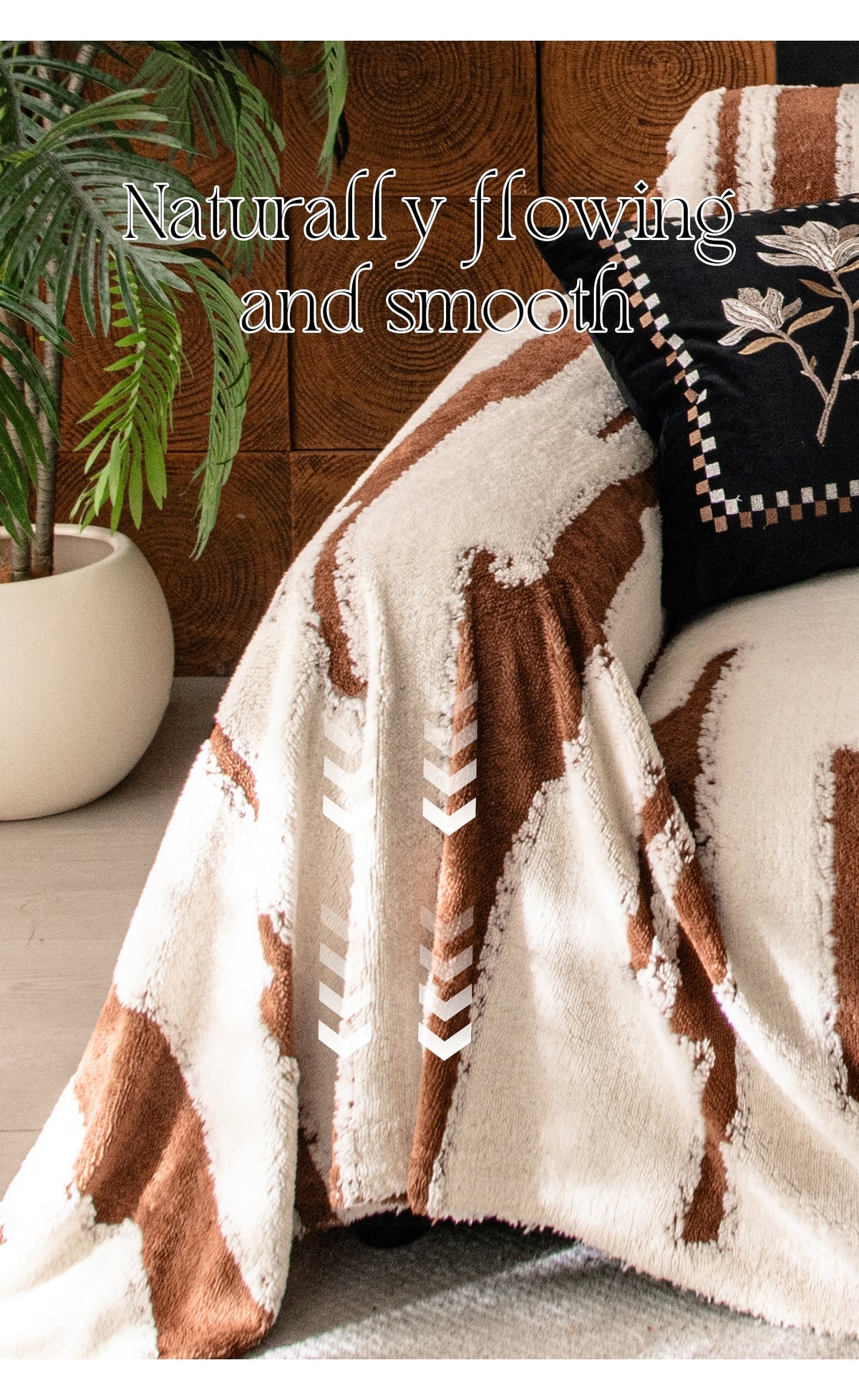 Housse de coussin en velours jacquard antidérapante, autre coloris