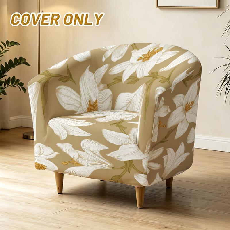 Housse de canapé légère extensible en fibre de lait matelassée à motif Image