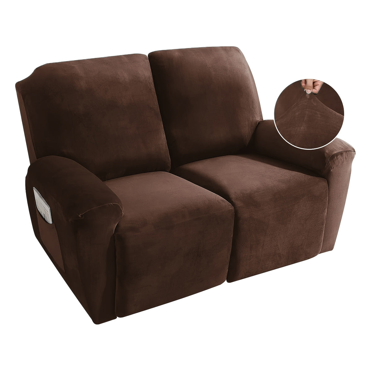 Housse de fauteuil en polaire jacquard, visuel produit