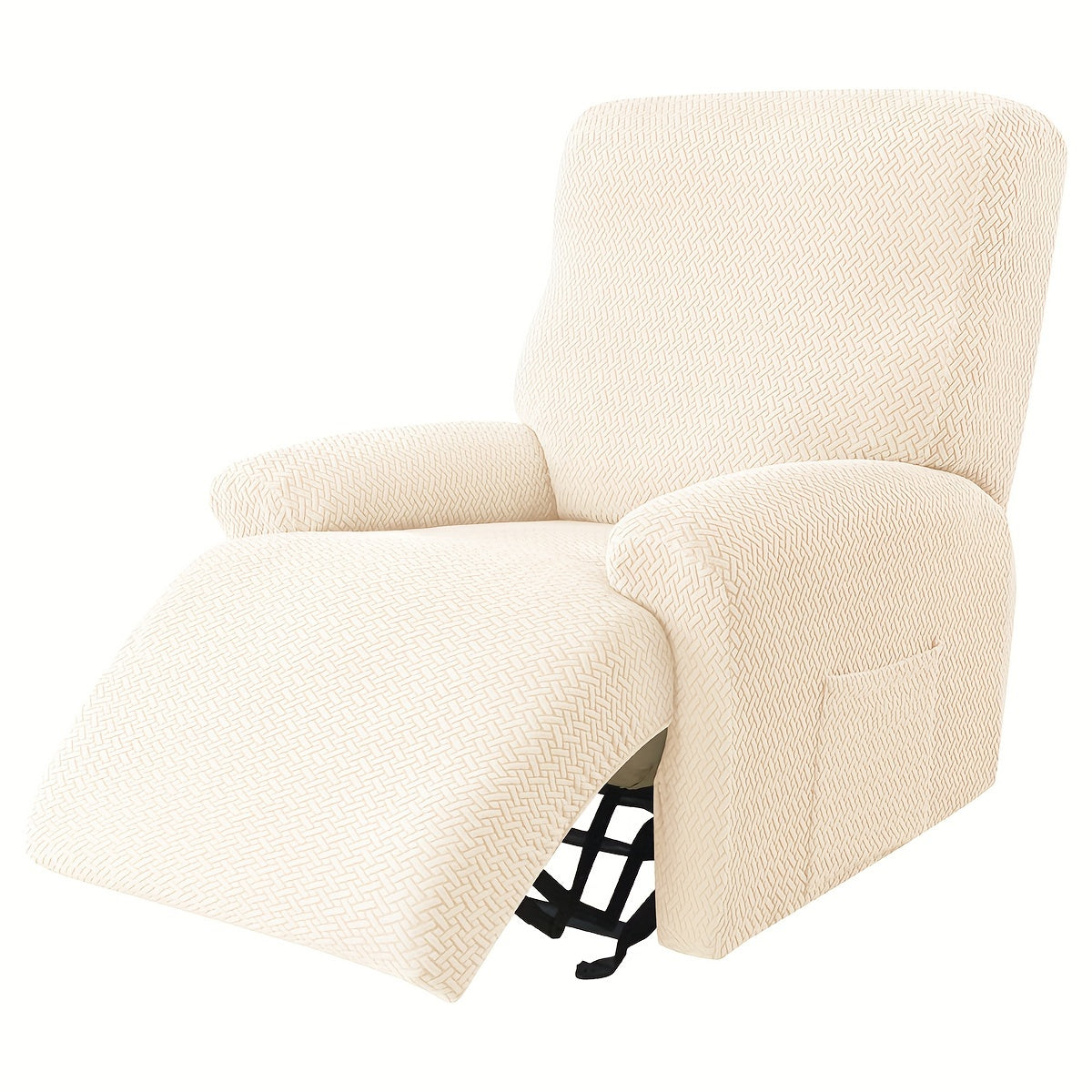 Housse de canapé extensible en polaire jacquard à housses séparées Image