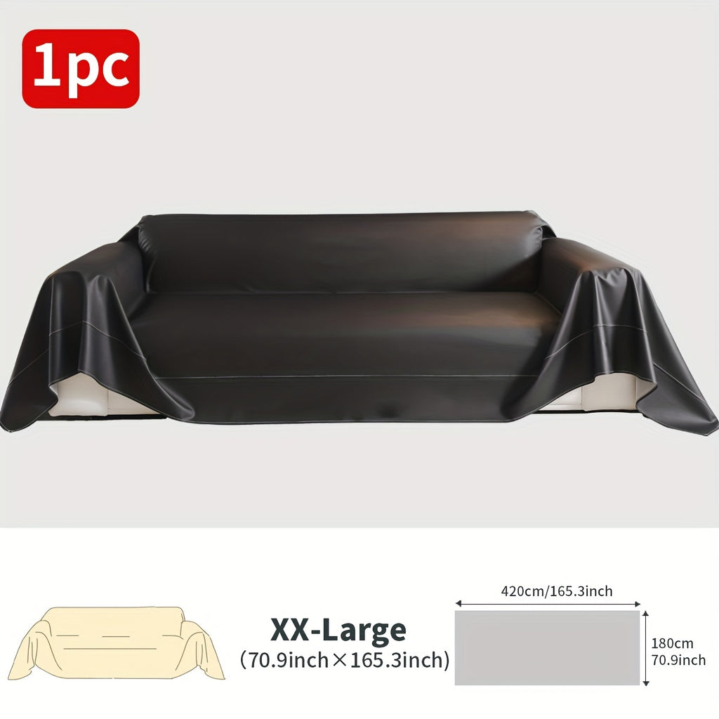 Housse de canapé épaisse en polyester, compatible fauteuil, canapé deux places, canapé trois places