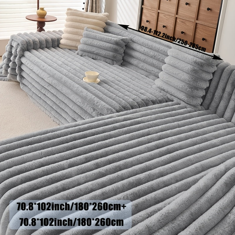 Housse de coussin épaisse en polyester antidérapante, tissu de 400 à 450 g/m²