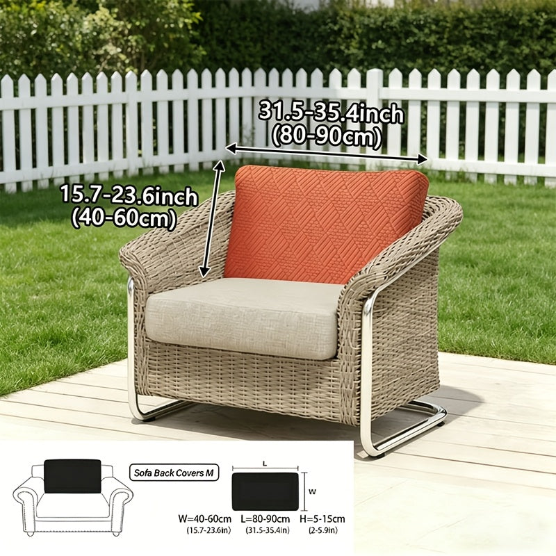 Housse de canapé extensible en polaire jacquard à housses séparées, visuel produit