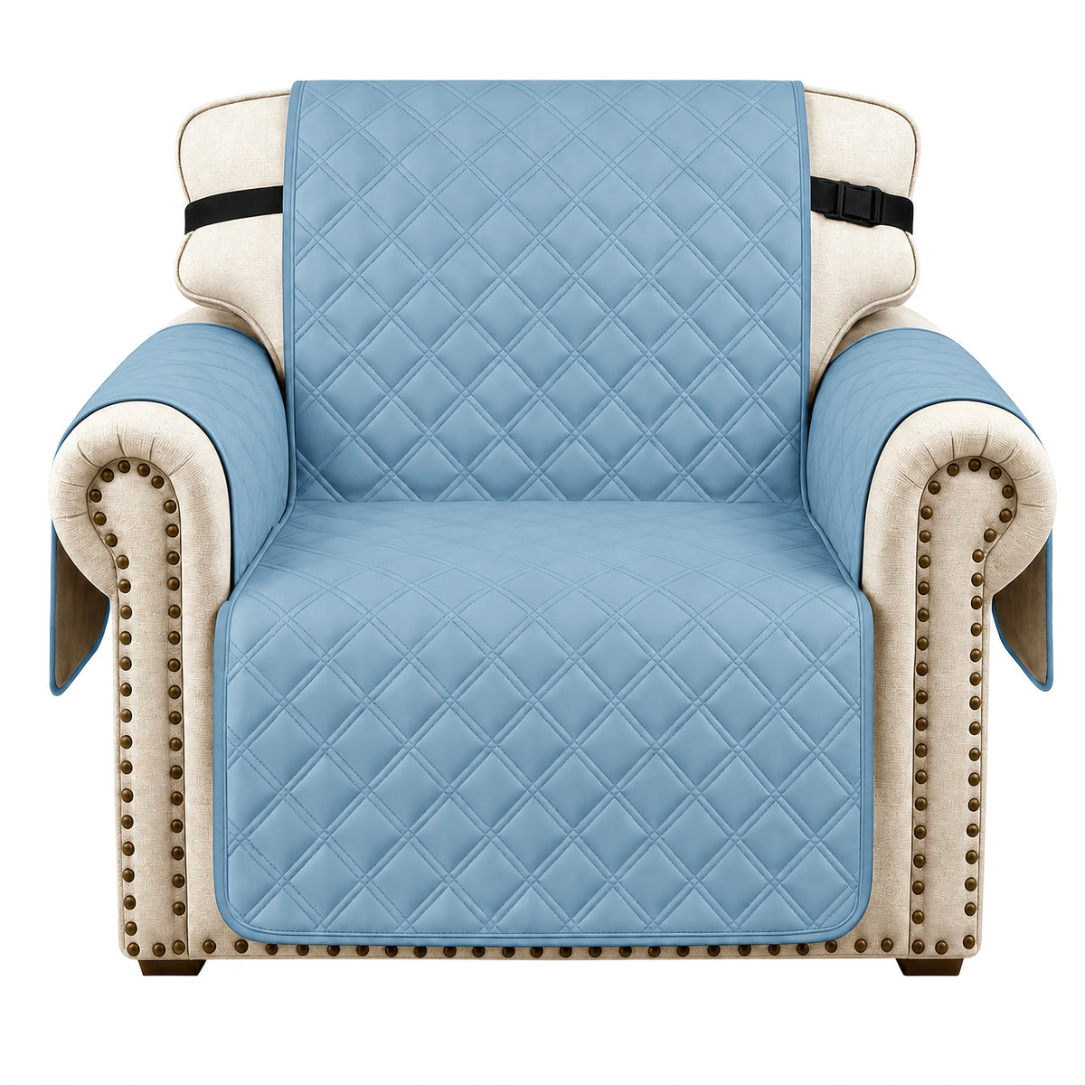 Housse de fauteuil en coton, compatible fauteuil, canapé deux places, canapé trois places Image